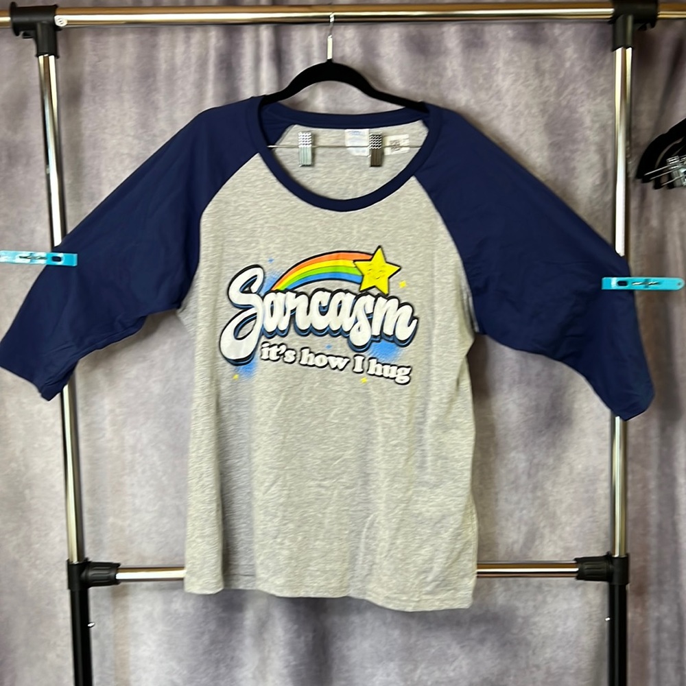 Funny Sarcasm Baseball Tee
